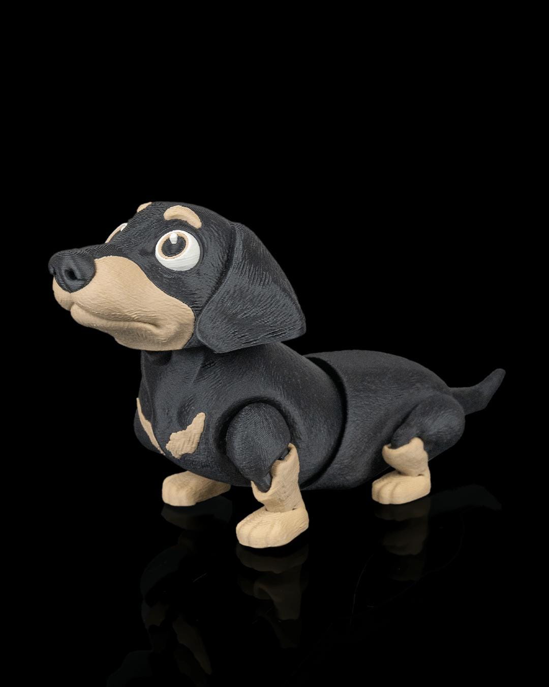 Articulated Dachshund Toy: Frank the Dog Desk Buddy