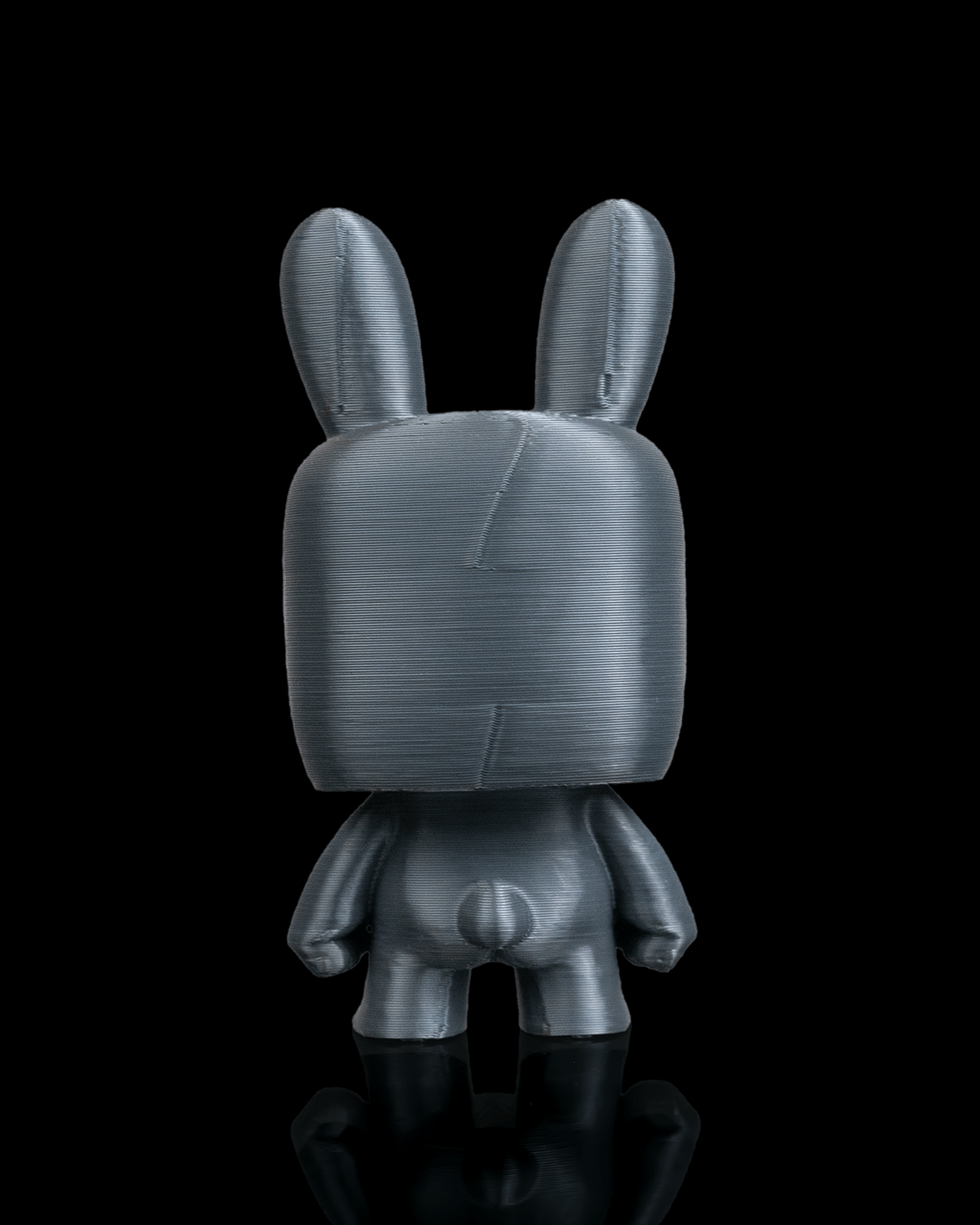 Anty Bunny articulated 3D-printed collectible keyring — posed for display