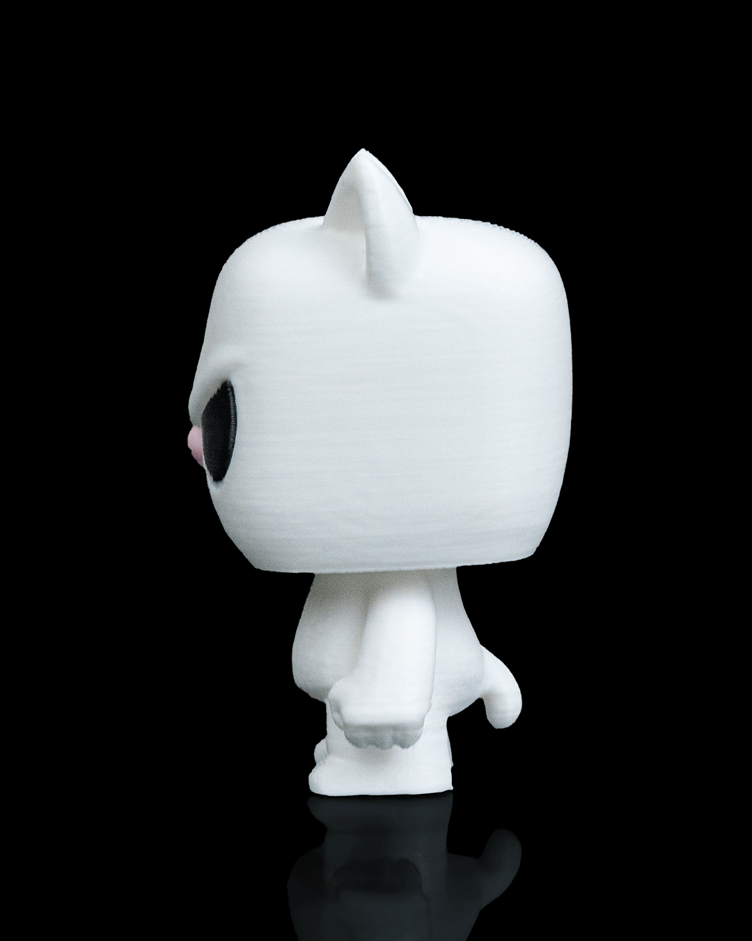 Anty Kitty articulated 3D-printed collectible keyring — posed for display