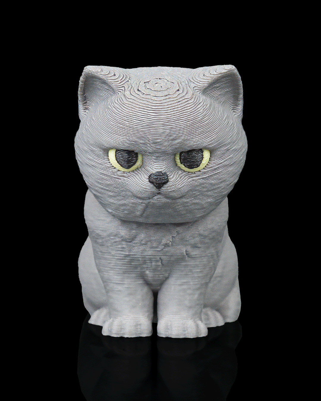 Everyday Pack: British Shorthair Cat Carrier Keyring Charm
