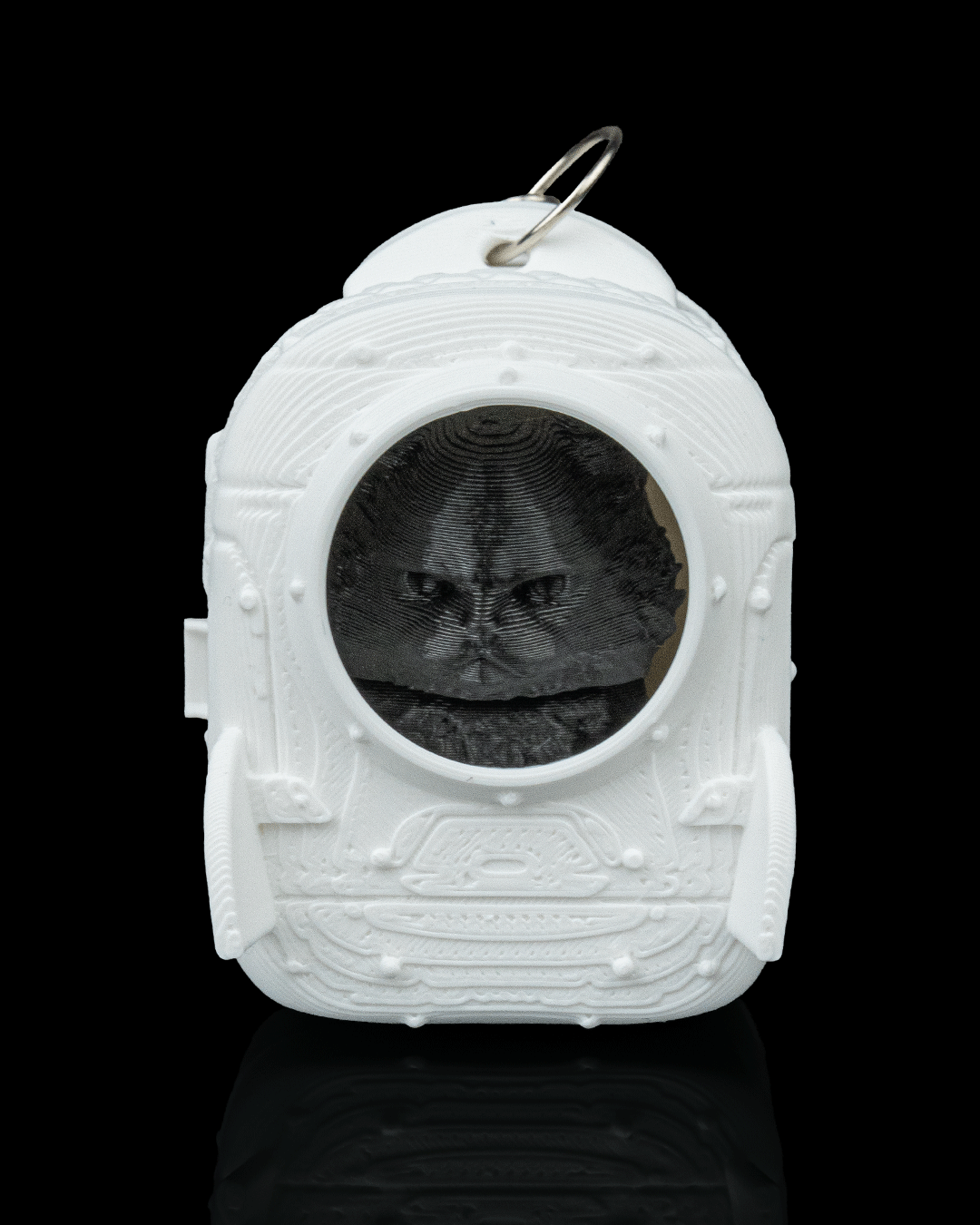 Launch Pack: Maine Coon Cat Carrier Keyring Charm