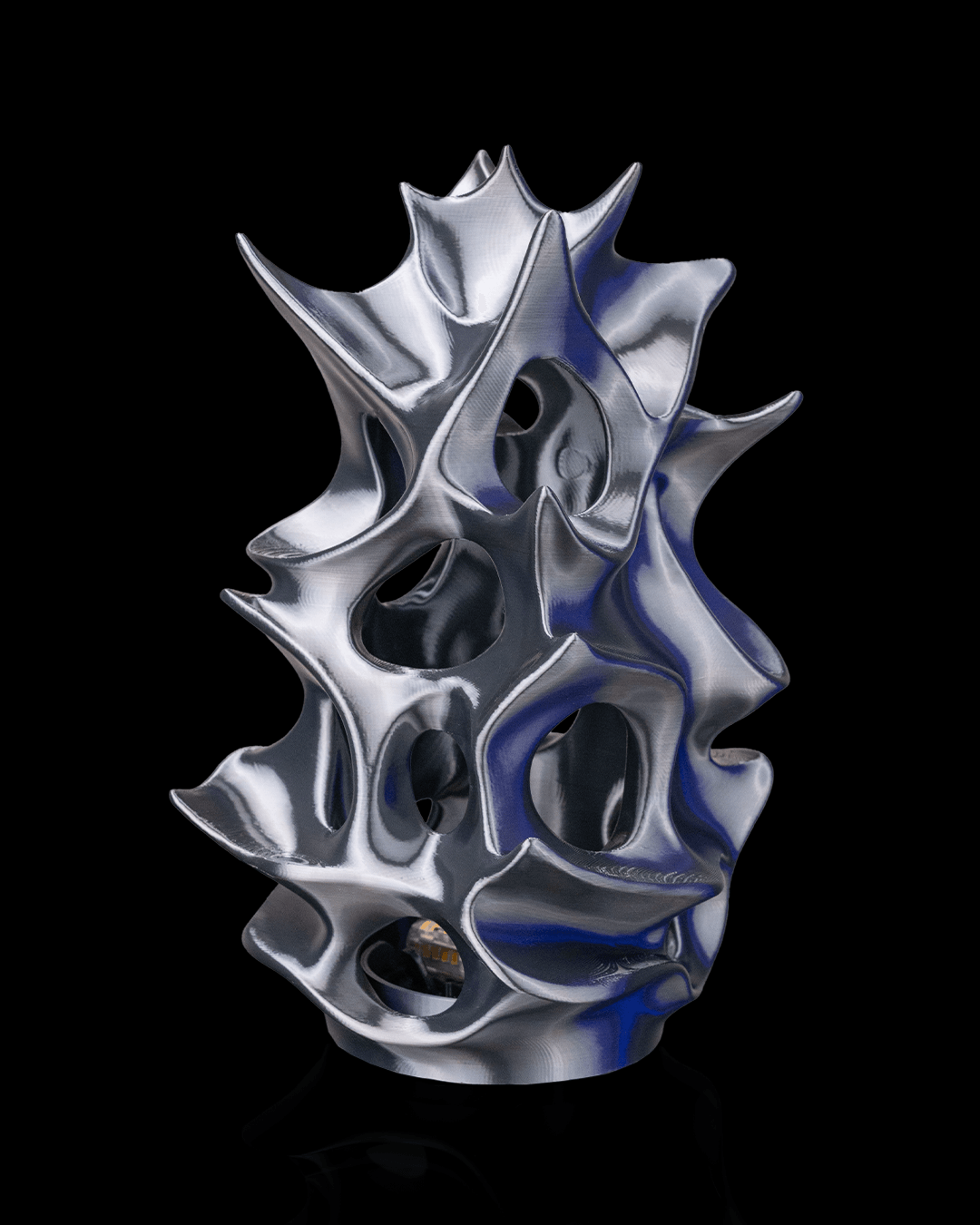 Living Core Table Lamp — sculptural 3D-printed ambient table lamp (view 6)