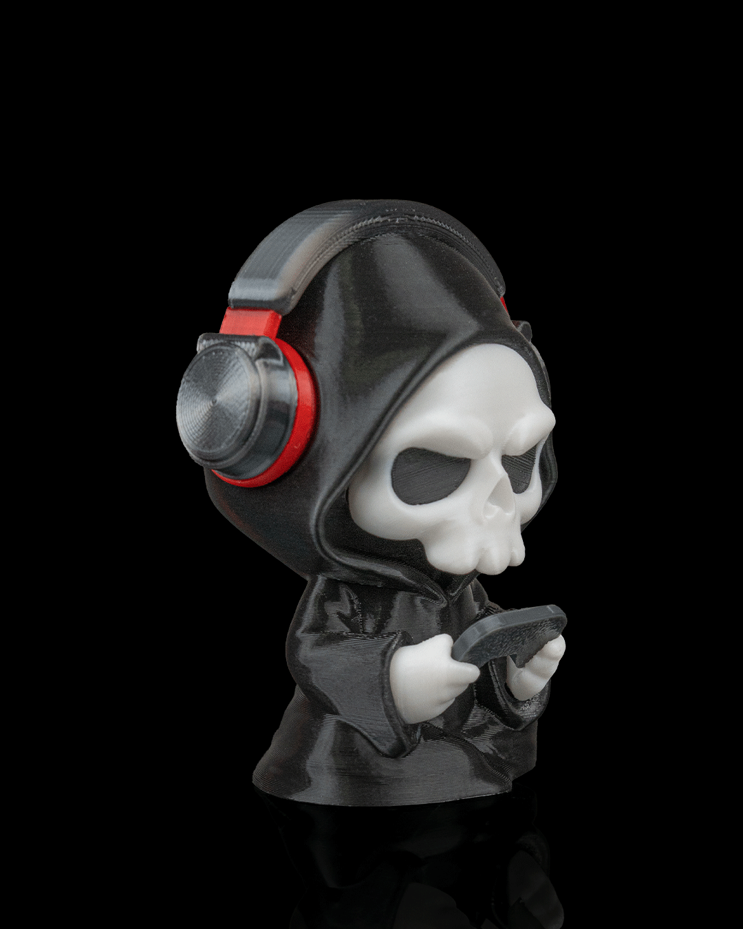 Press F reaper tribute — 3D-printed Halloween figure (view 2)