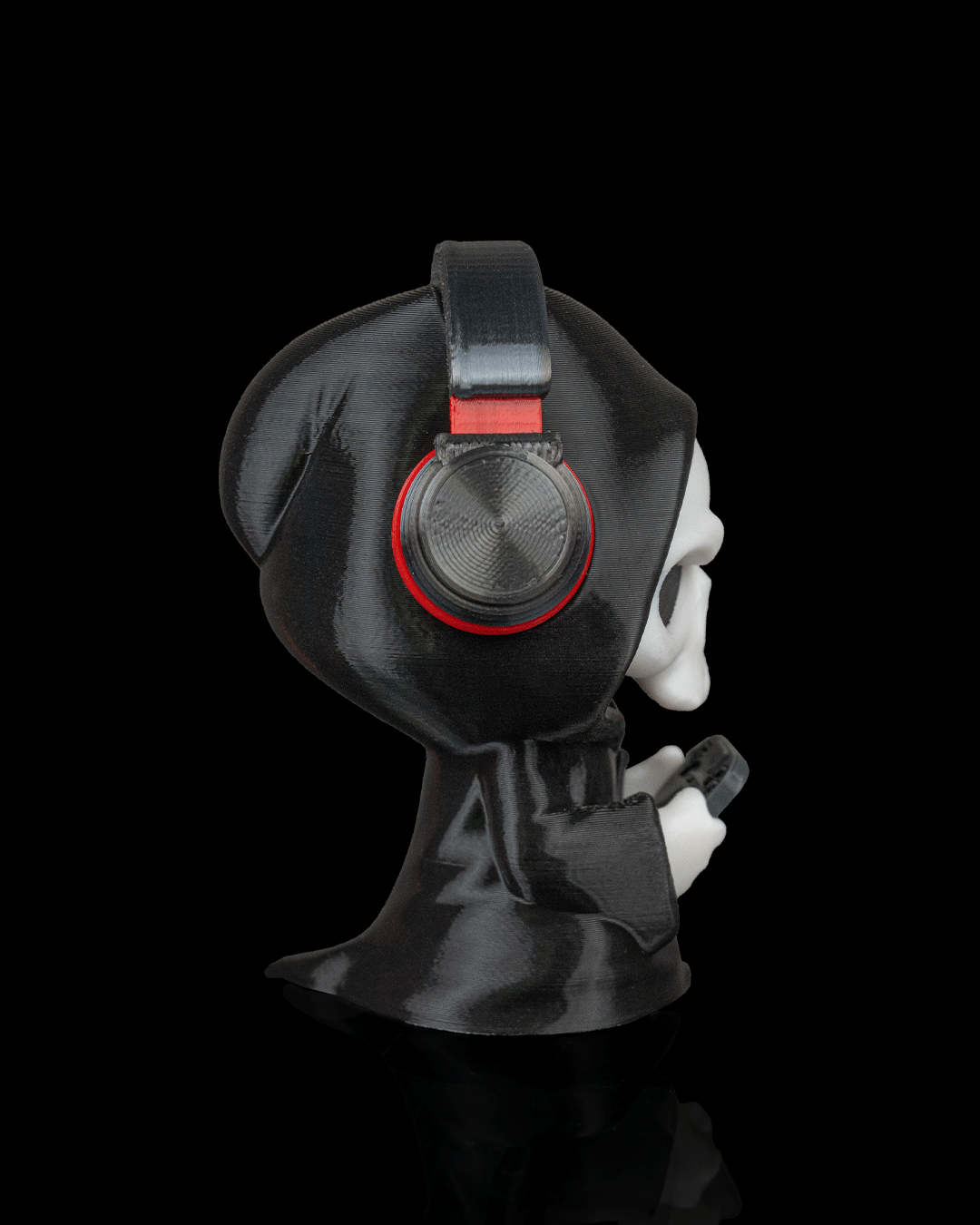 Press F reaper tribute — 3D-printed Halloween figure (view 3)