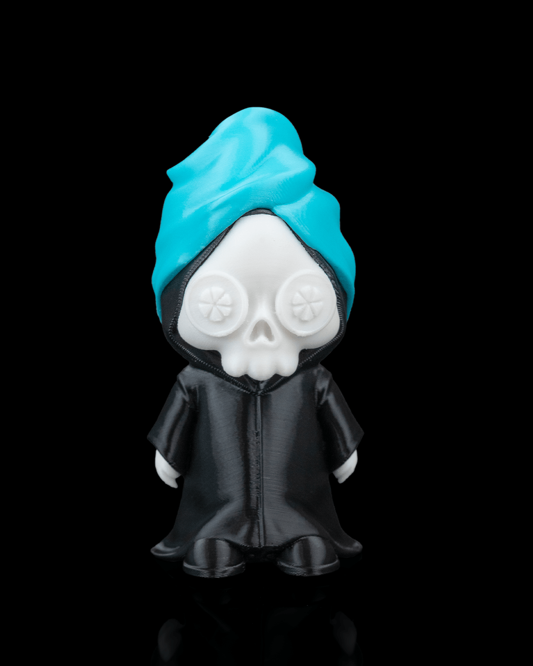 Sweet Rest sleepy reaper — 3D-printed Halloween figure (view 5)