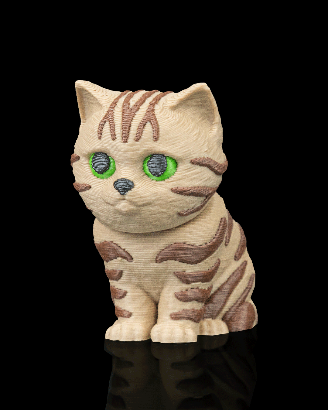 Urban Pack: Tabby Cat Carrier Keyring Charm