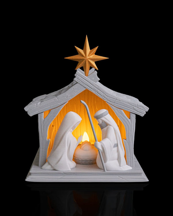 Bright Nativity Table Lamp — as pictured