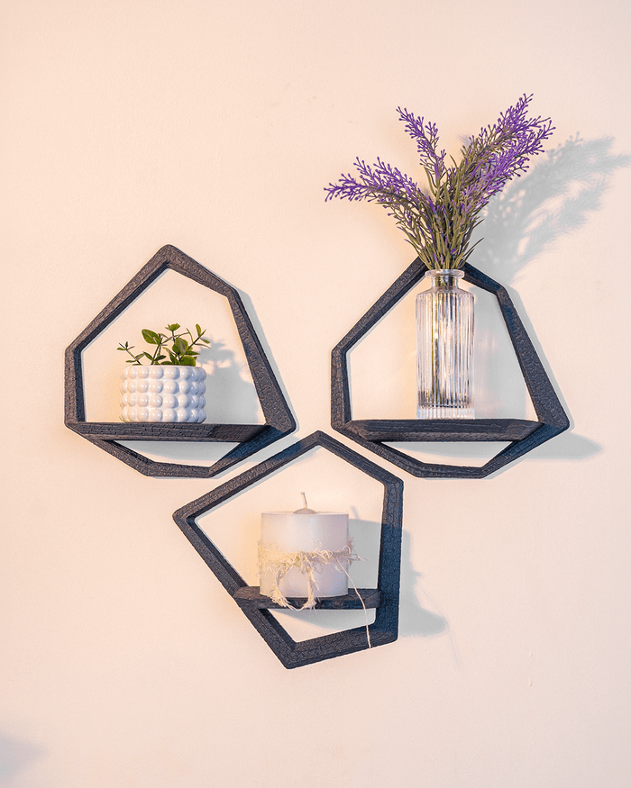 Charcoal Shelf