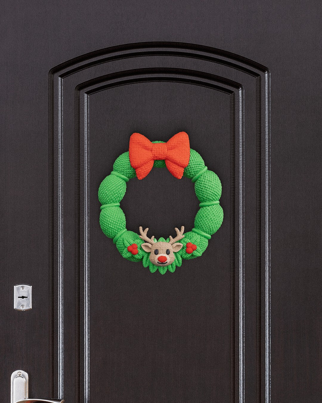 Deerly Welcome Wreath — photo 2