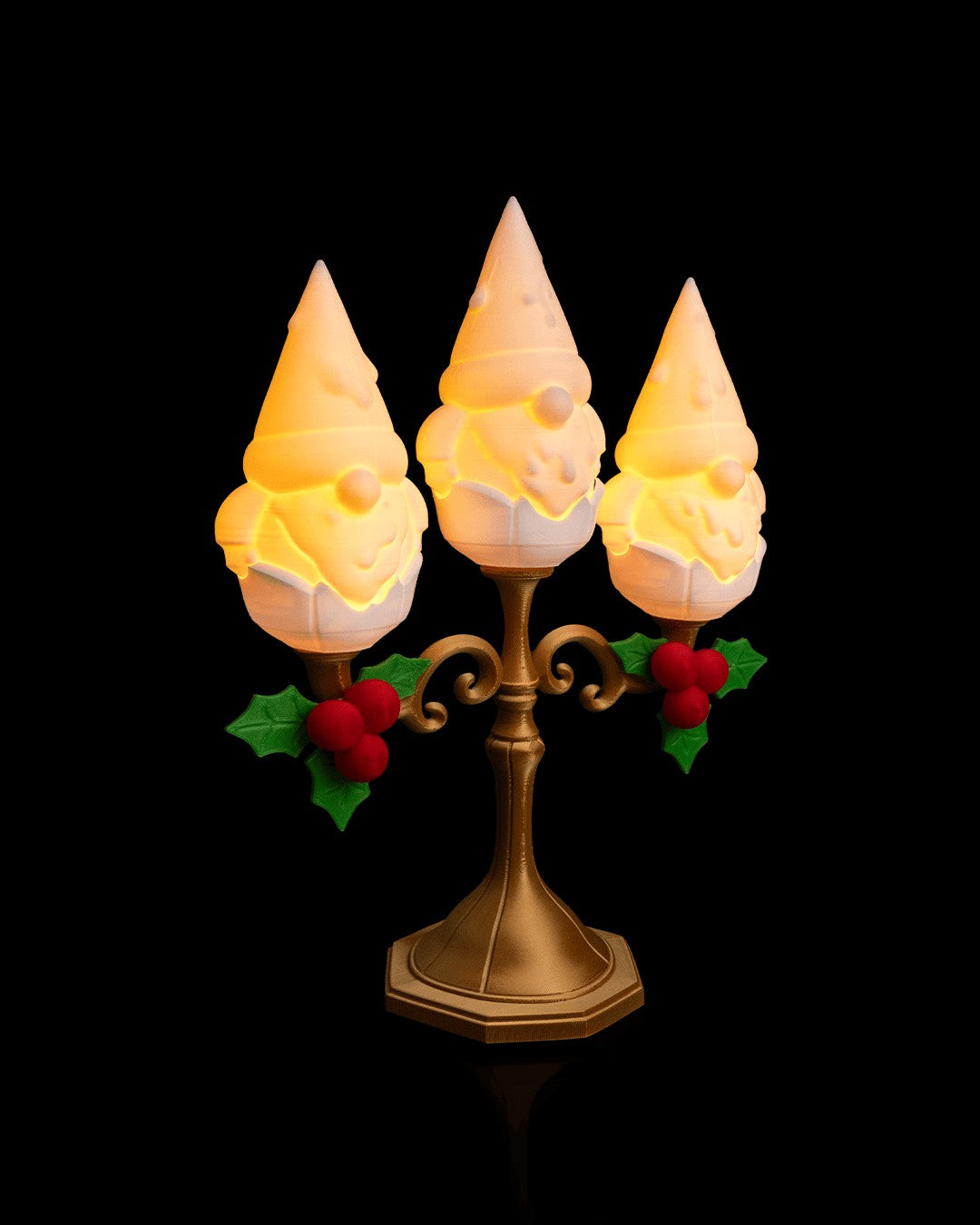 Gnomedelabra Table Lamp — photo 3