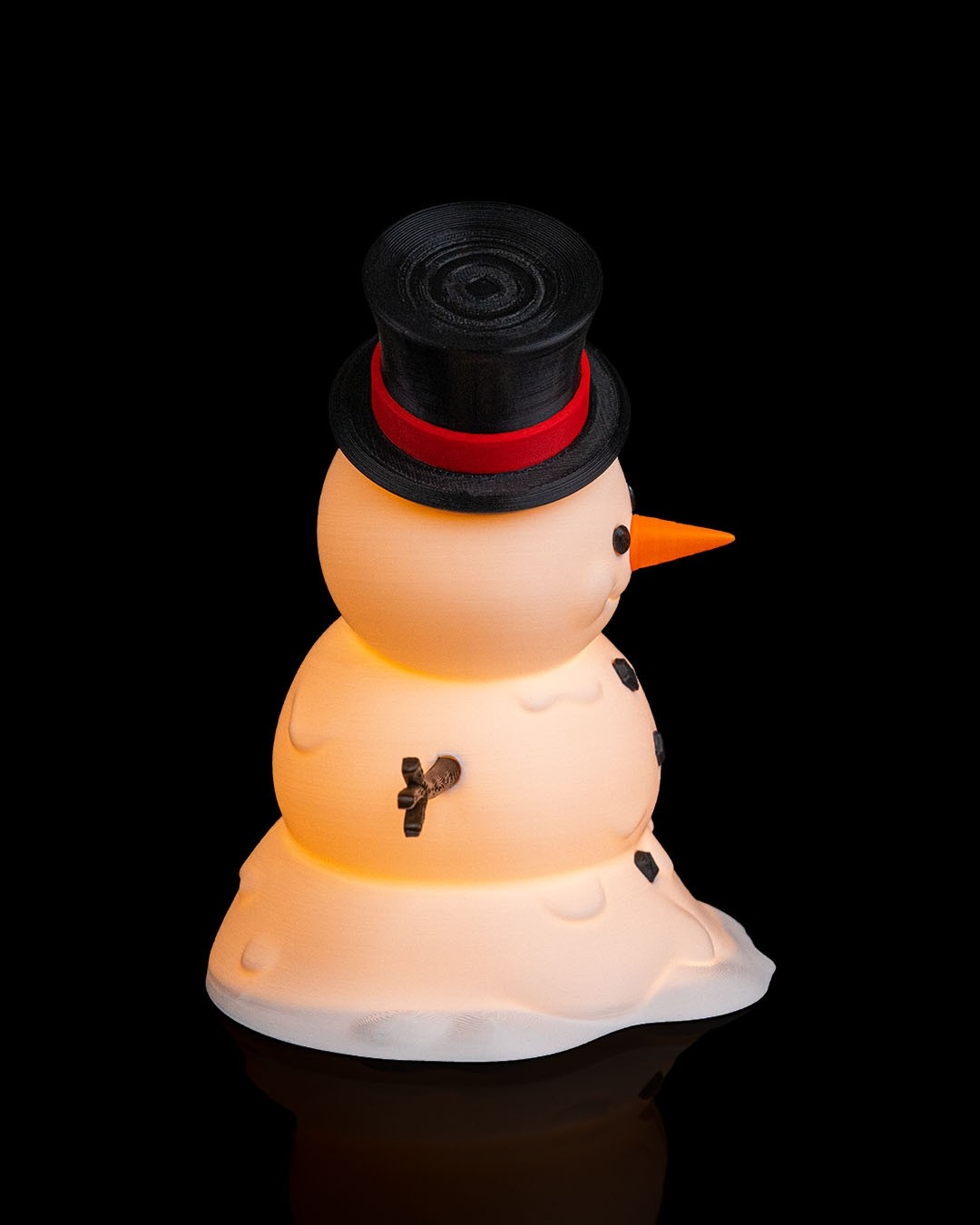 Happy Snowman Table Lamp — photo 5