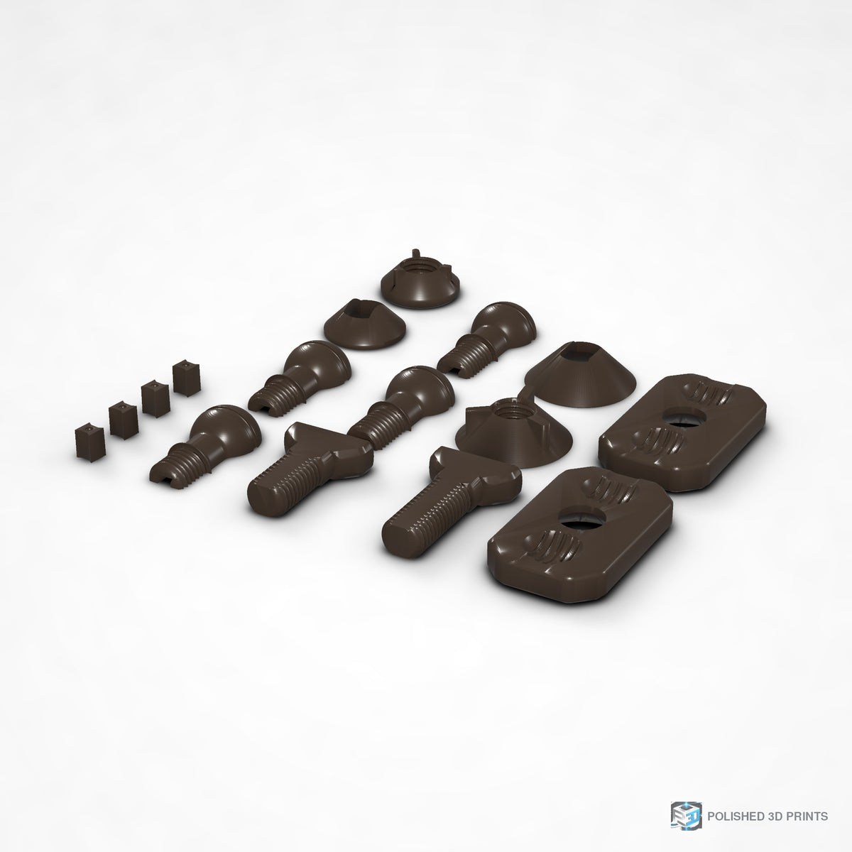 Link-A-Link Ball Joint Link – shown in PETG Army Brown