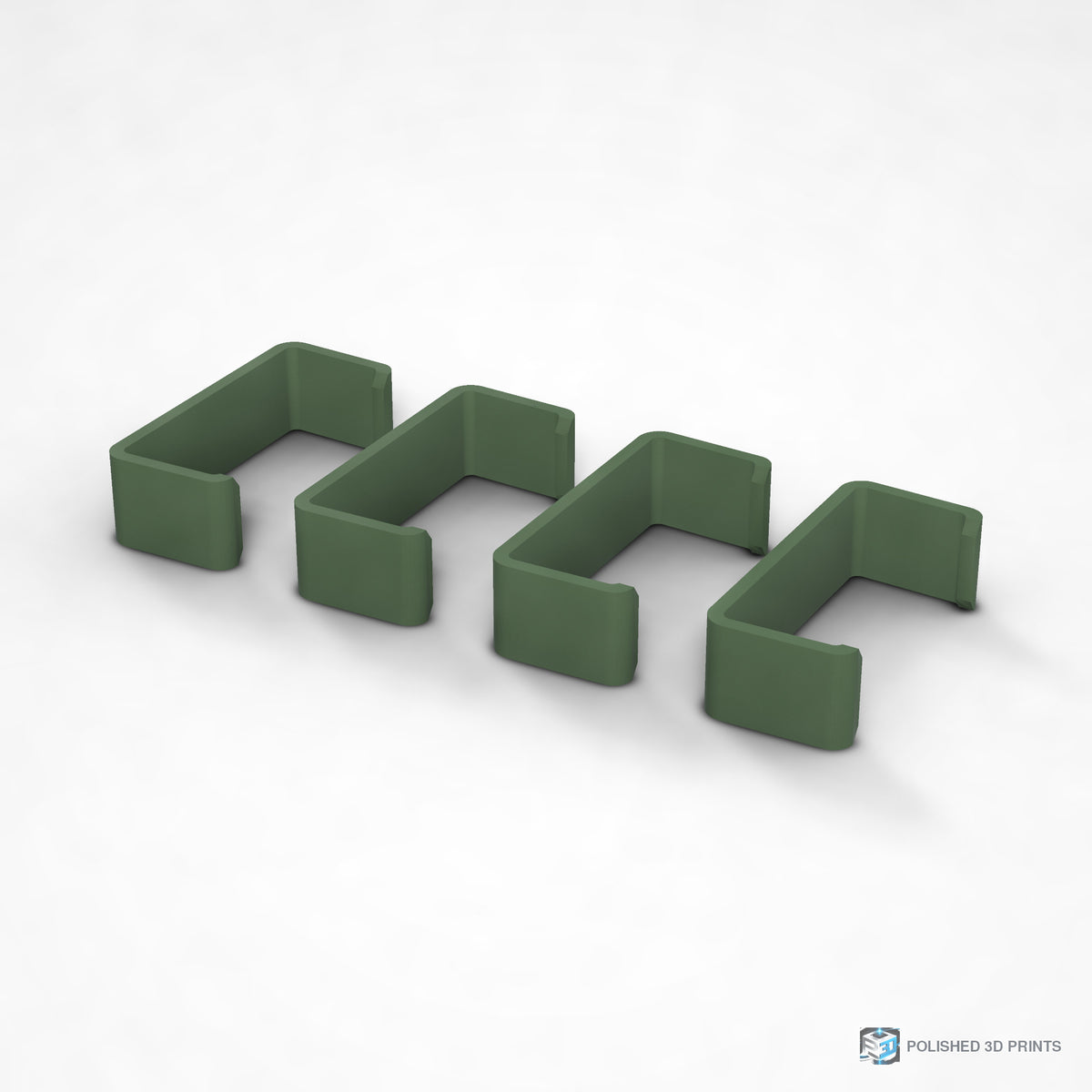 Link-A-Link Cable Management Clips – shown in ASA Dark Gray Green