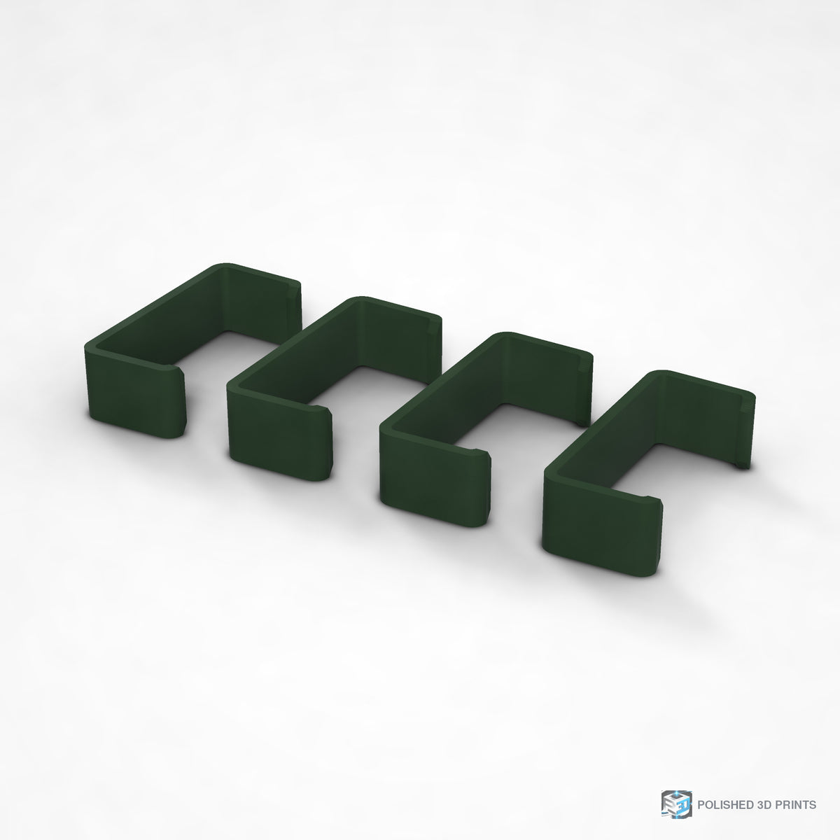 Link-A-Link Cable Management Clips – shown in PETG Dark Green