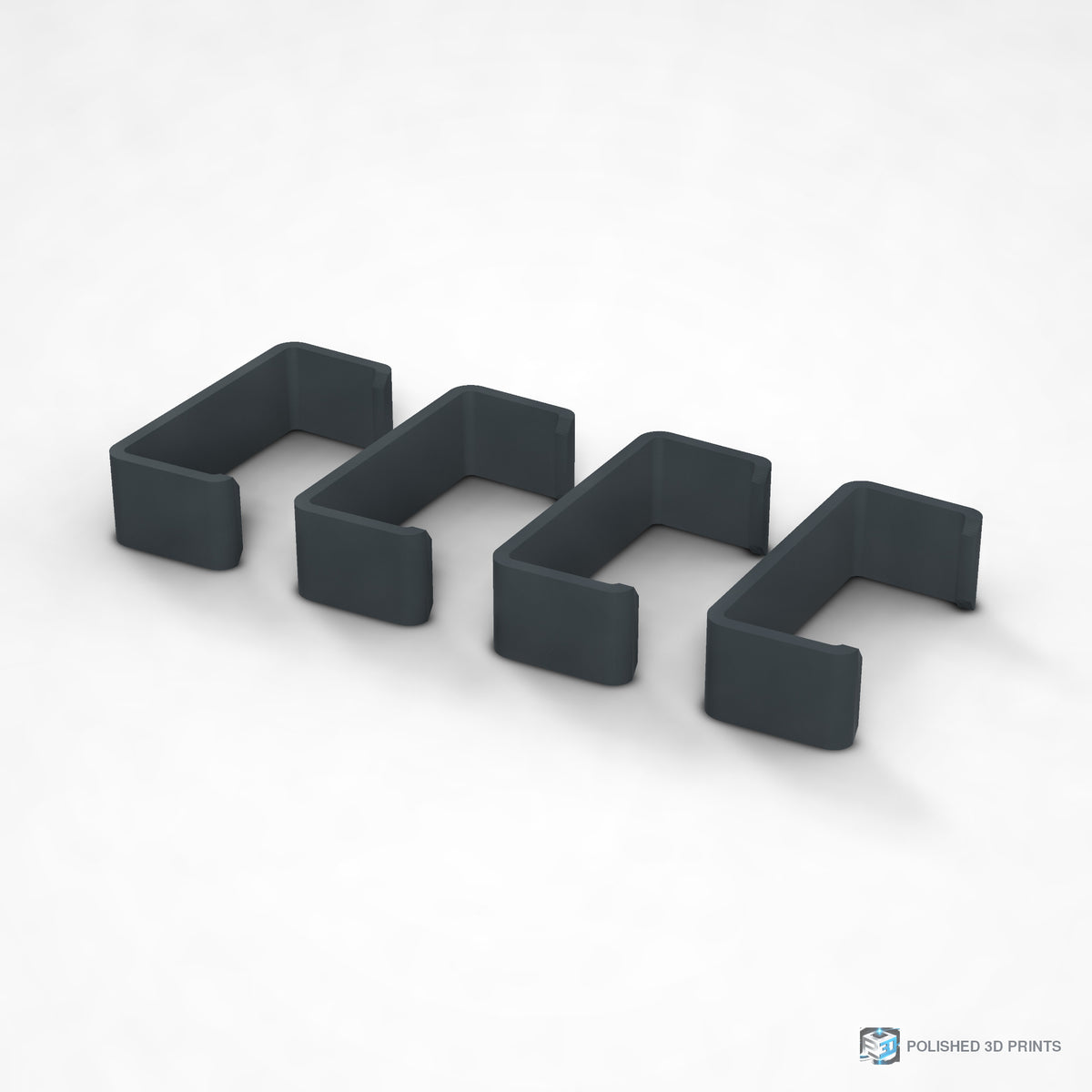 Link-A-Link Cable Management Clips – shown in PETG Dark Grey