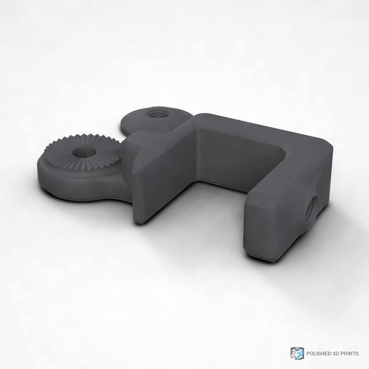 Link-A-Link Fixed C-Clamp Mount – shown in ASA Dark Grey