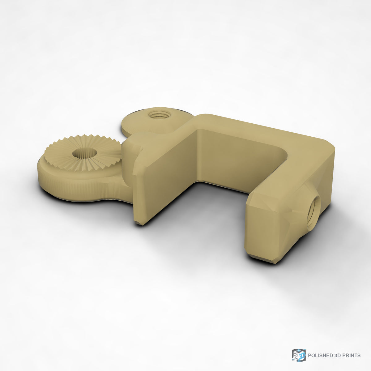 Link-A-Link Fixed C-Clamp Mount – shown in ASA Olive Brown