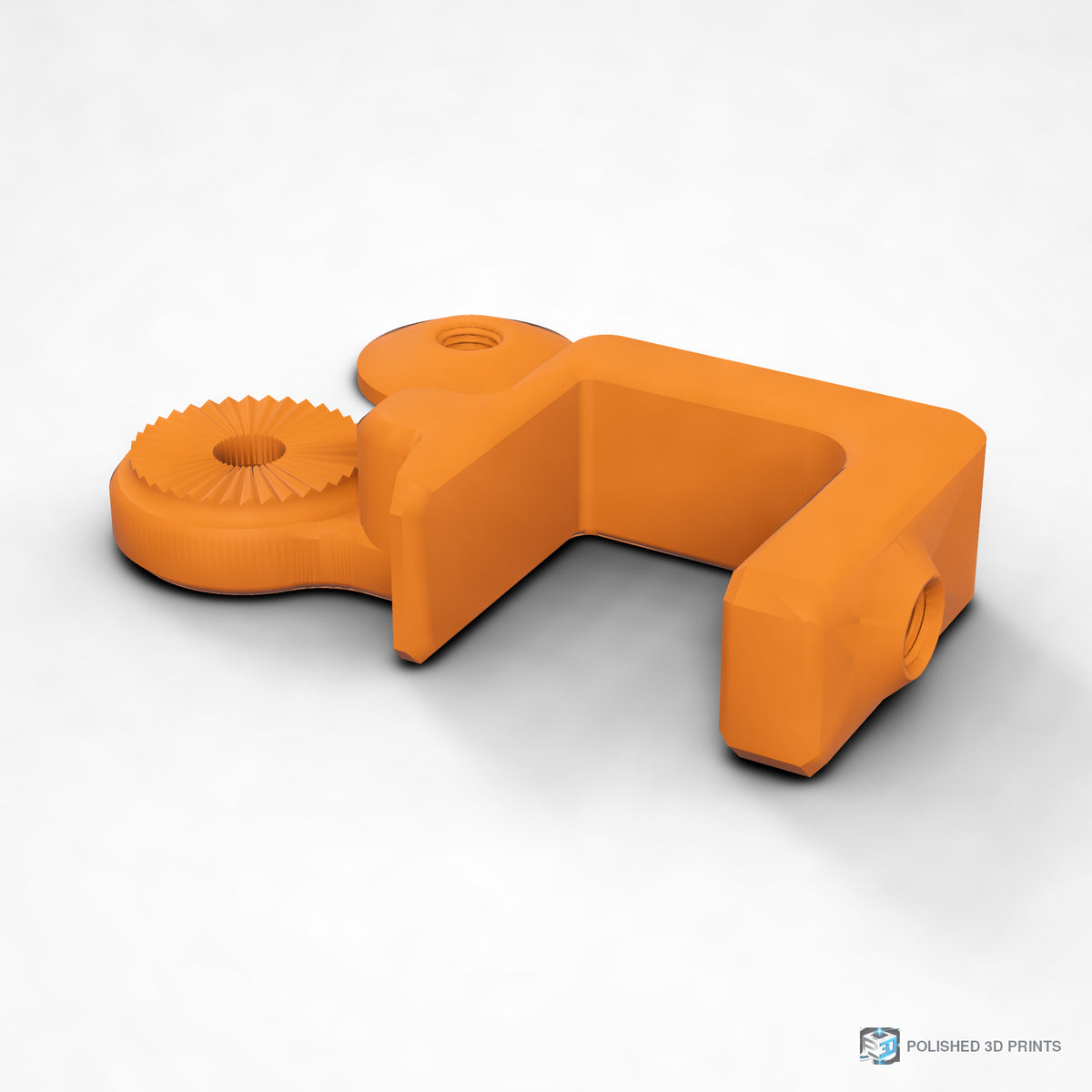 Link-A-Link Fixed C-Clamp Mount – shown in ASA Orange