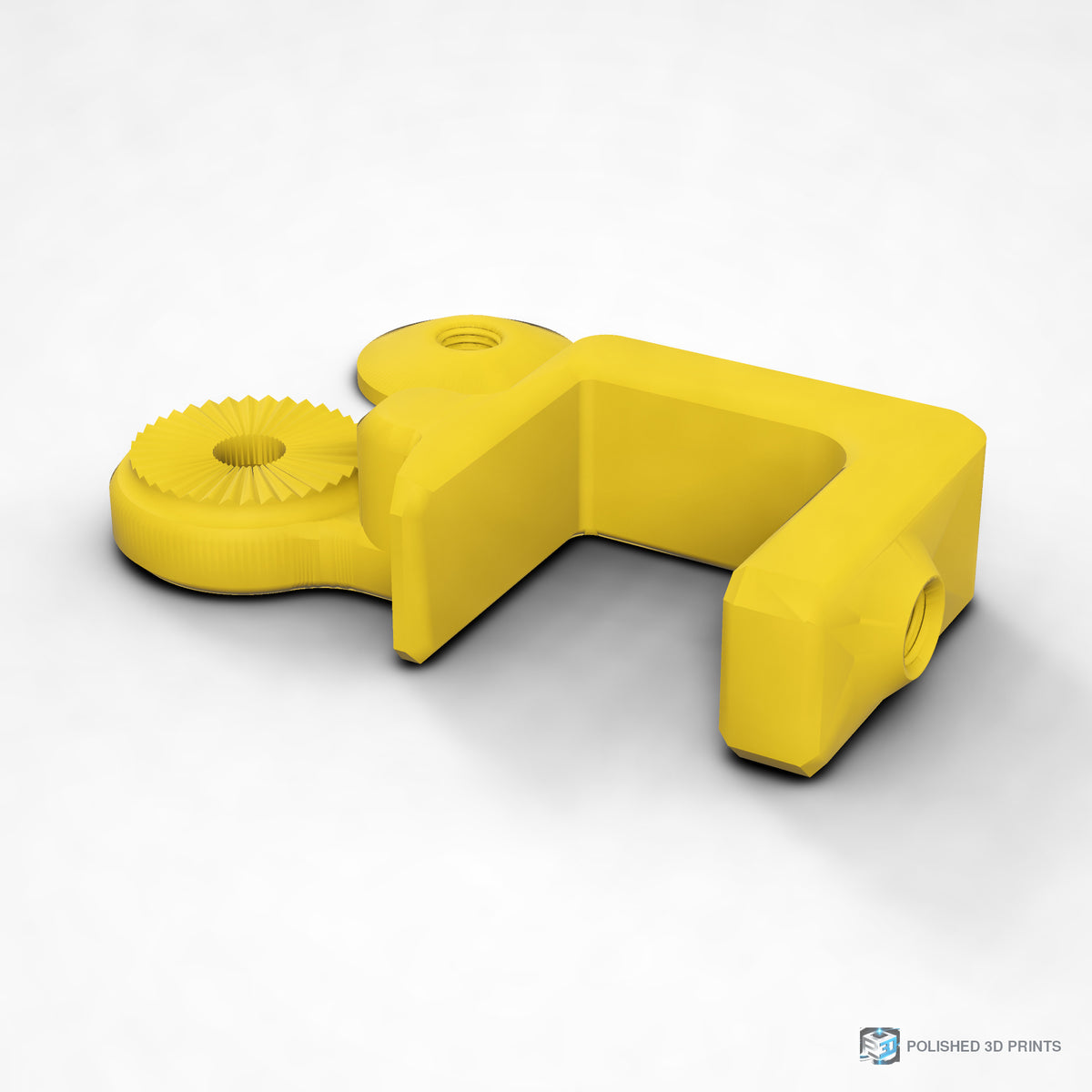 Link-A-Link Fixed C-Clamp Mount – shown in ASA Yellow