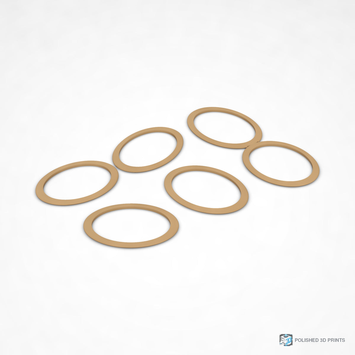 Link-A-Link Tension Band Pack – pack of 10 heavy rubber bands, six shown (representative render; supplied bands may differ in colour and size)