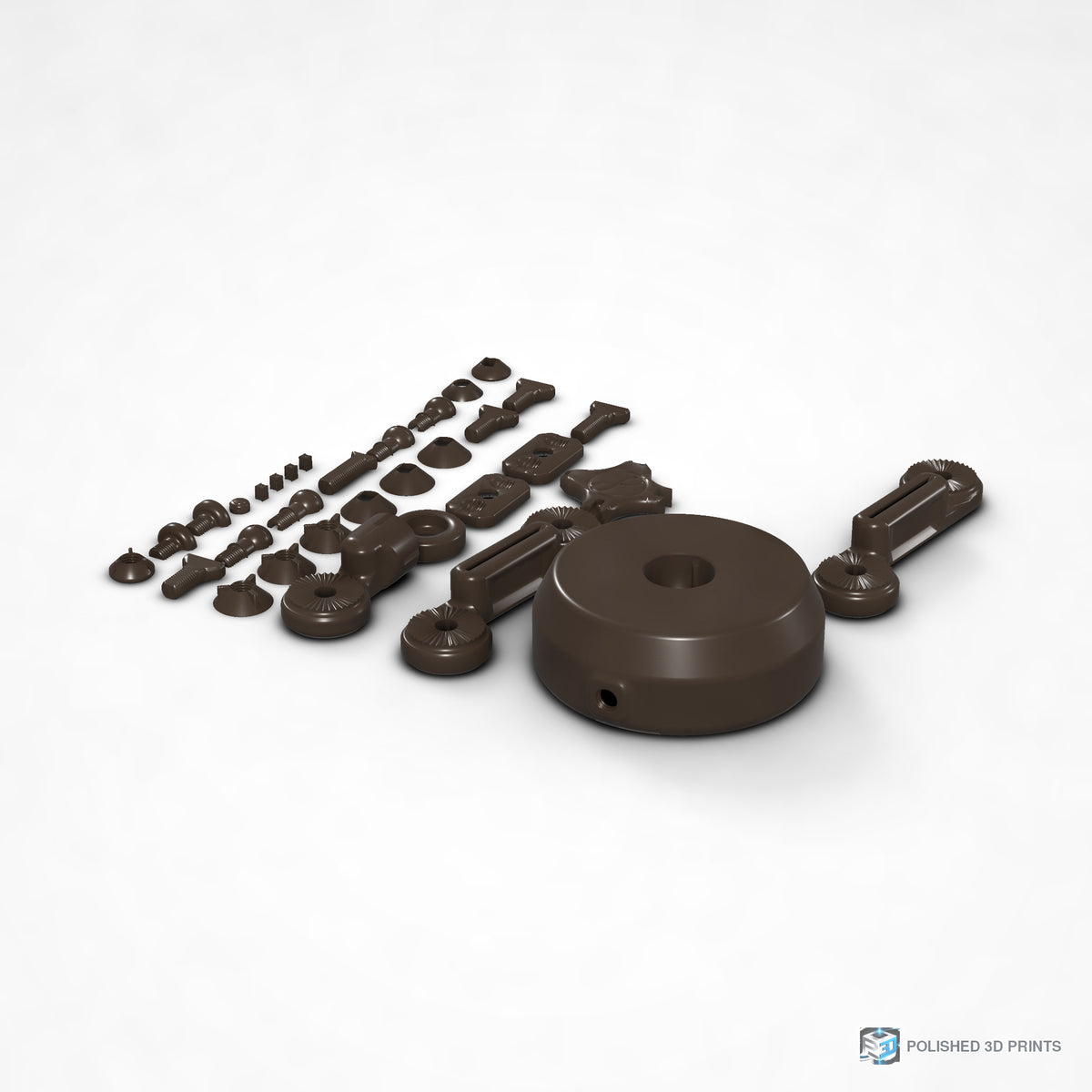 Link-A-Link Webcam & Camera Arm Kit – shown in PETG Army Brown