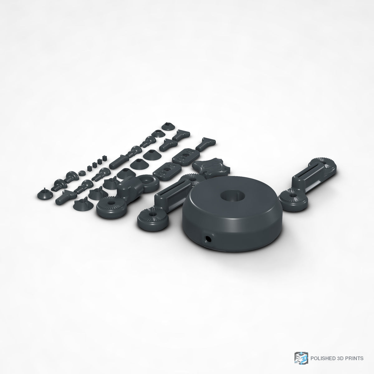 Link-A-Link Webcam & Camera Arm Kit – shown in PETG Dark Grey