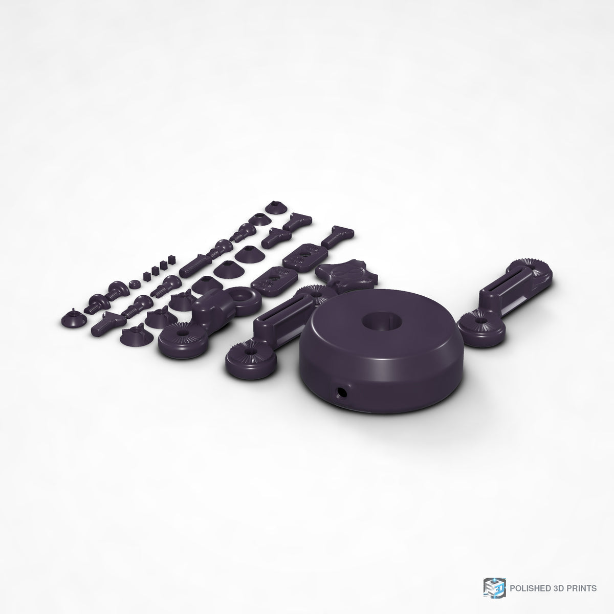 Link-A-Link Webcam & Camera Arm Kit – shown in PETG Dark Purple