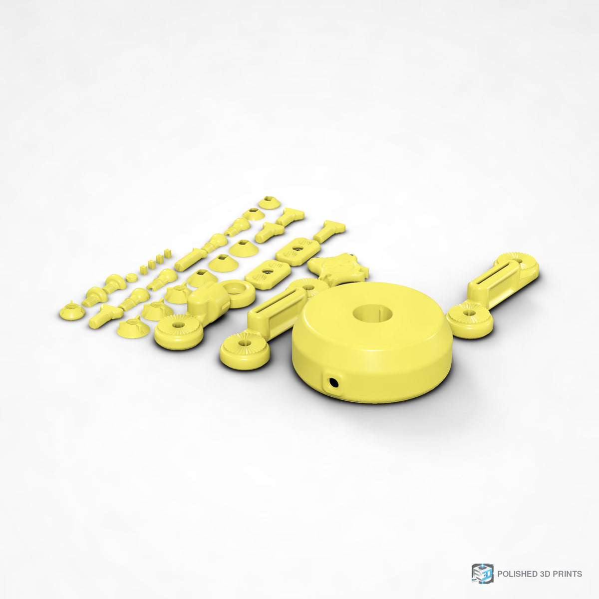 Link-A-Link Webcam & Camera Arm Kit – shown in PETG Yellow