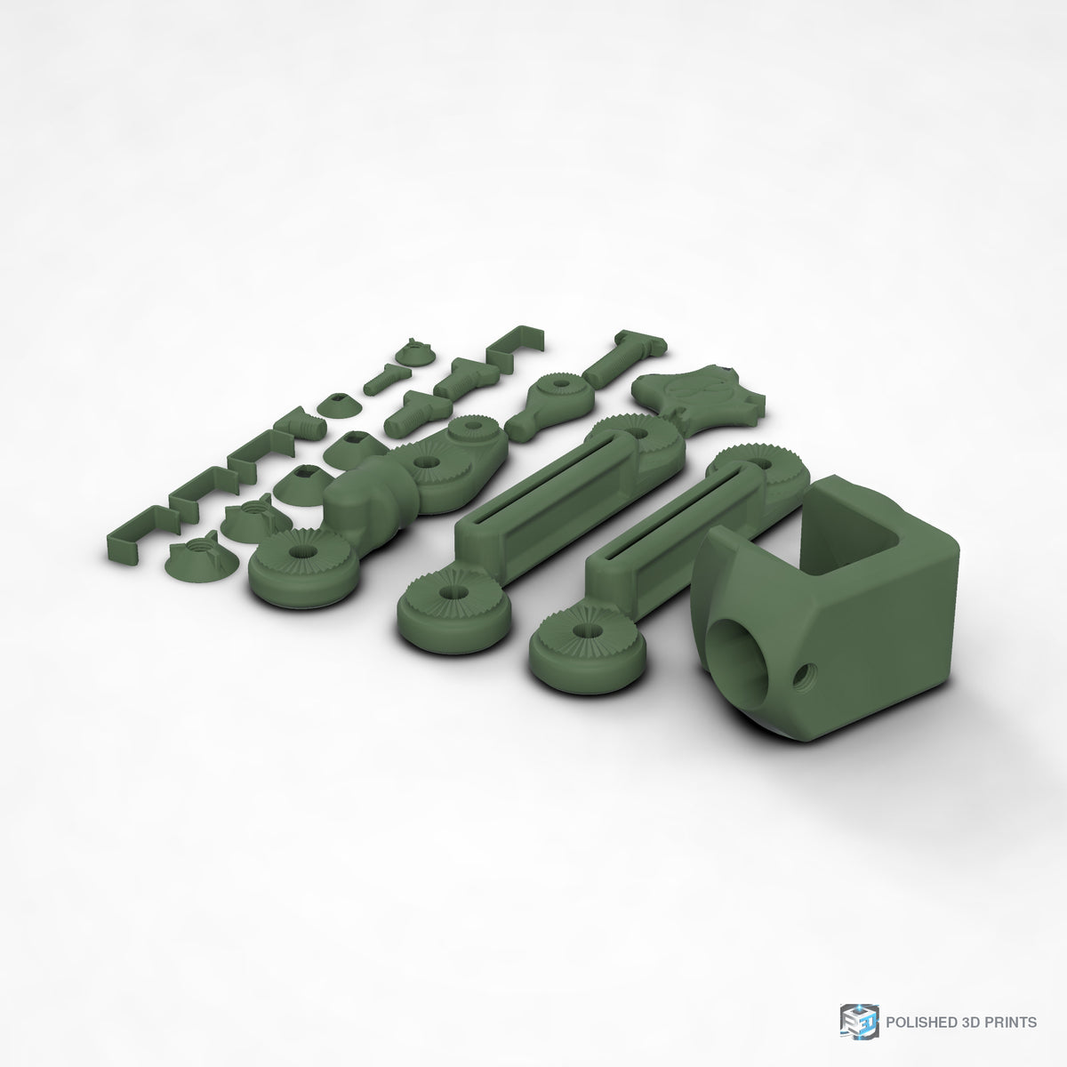 Link-A-Link Streamer Microphone Arm Kit – shown in ASA Dark Gray Green