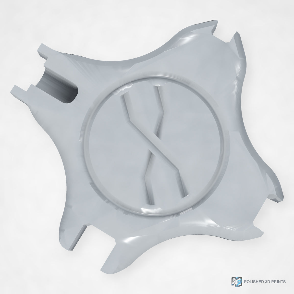Link-A-Link Assembly Tool – top-down view in PETG Grey