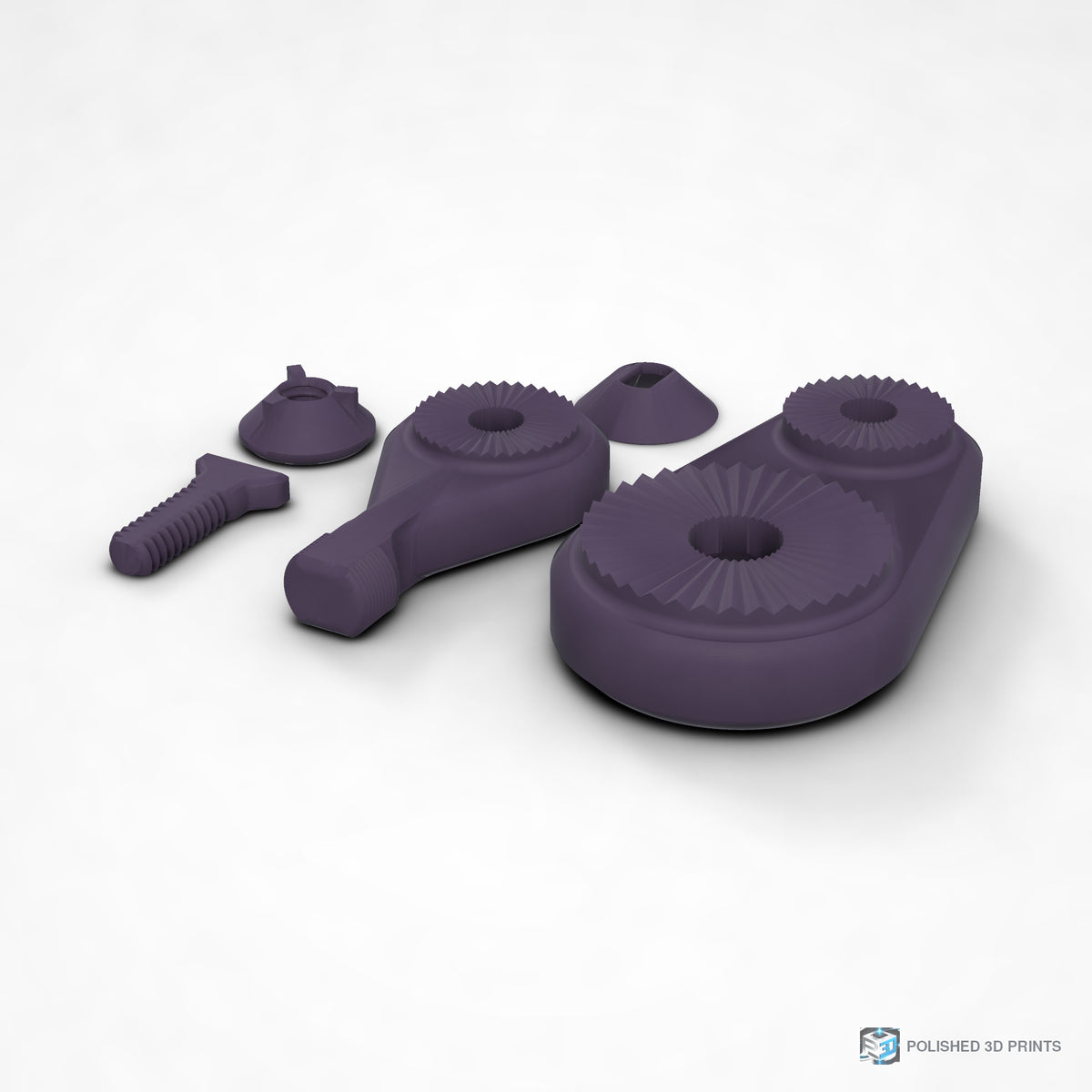 Link-A-Link Microphone Mount – shown in ASA Dark Purple