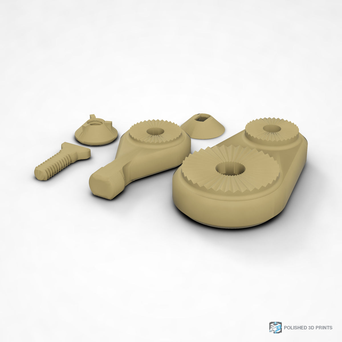 Link-A-Link Microphone Mount – shown in ASA Olive Brown