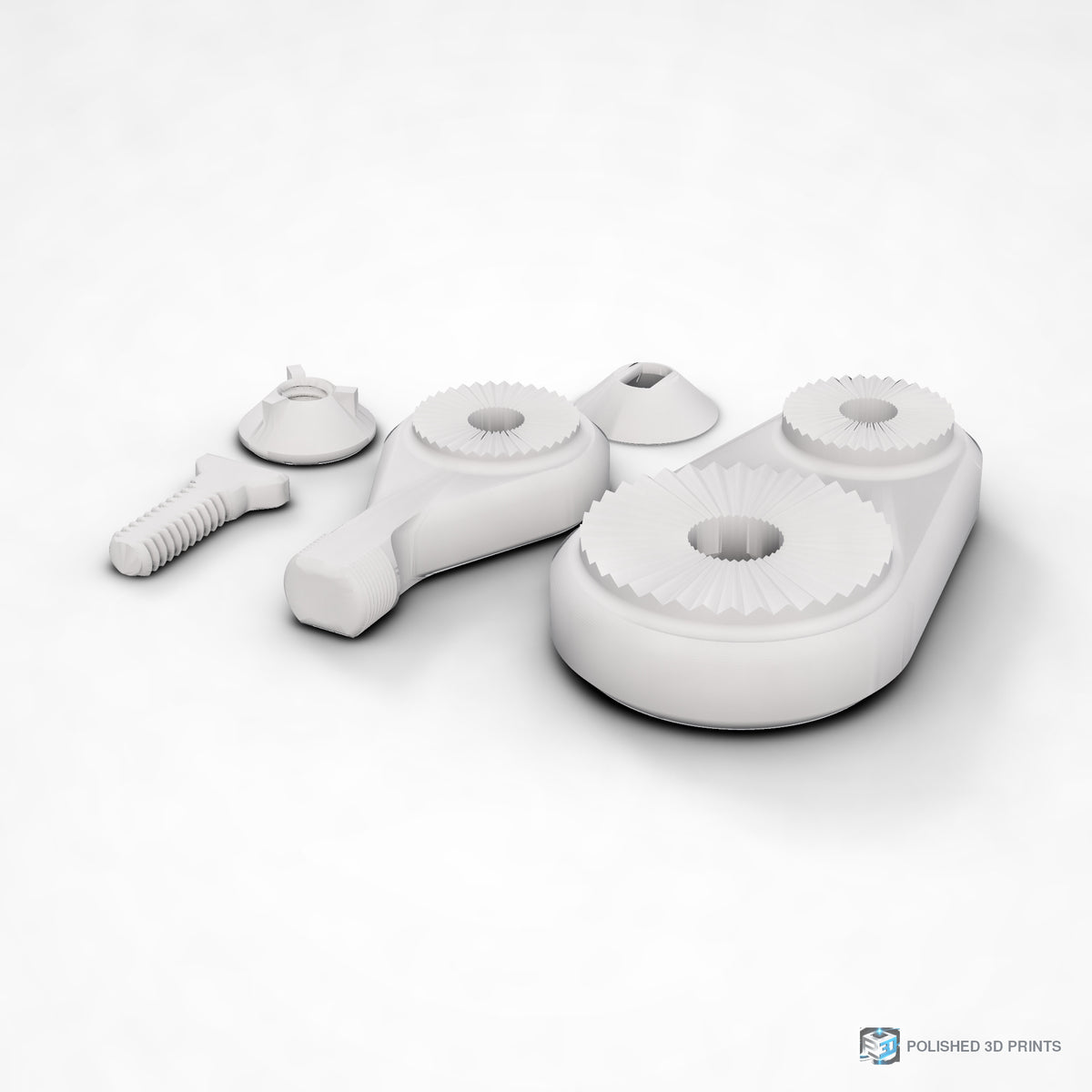Link-A-Link Microphone Mount – shown in ASA White