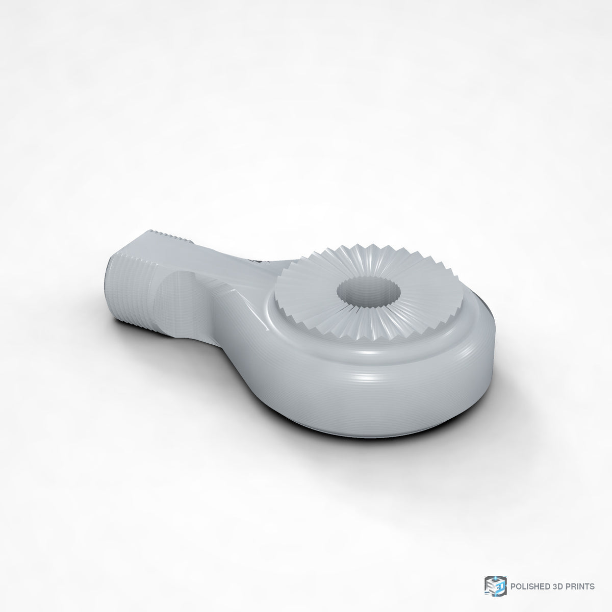 Link-A-Link Microphone Mount – Short option, shown in PETG Grey