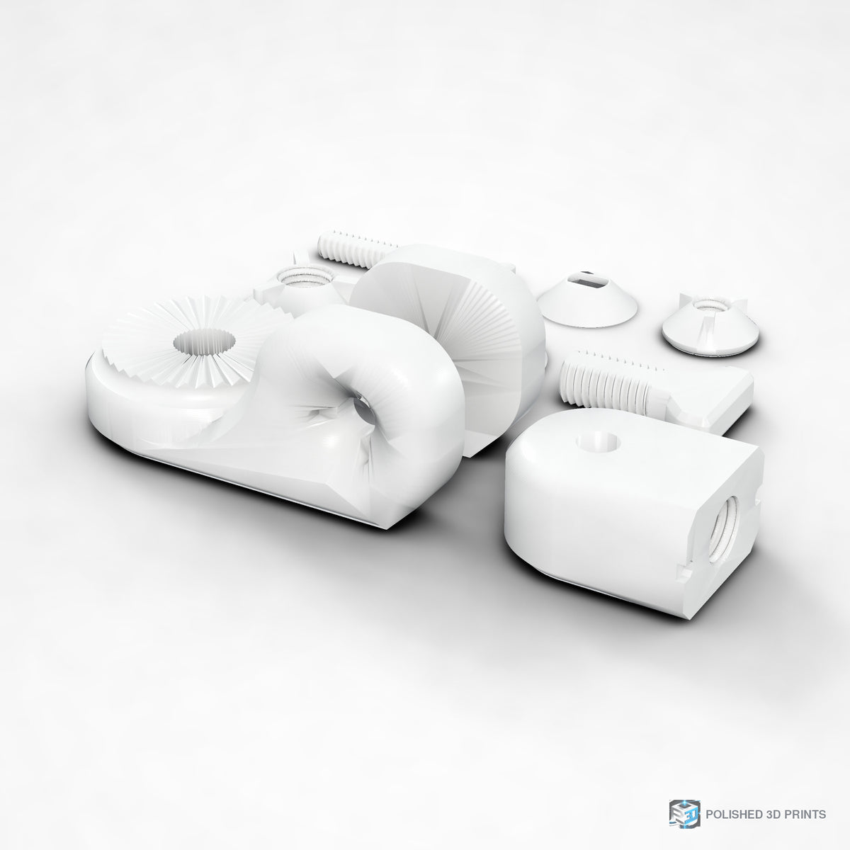 Link-A-Link Swivel Payload Link – shown in PETG White