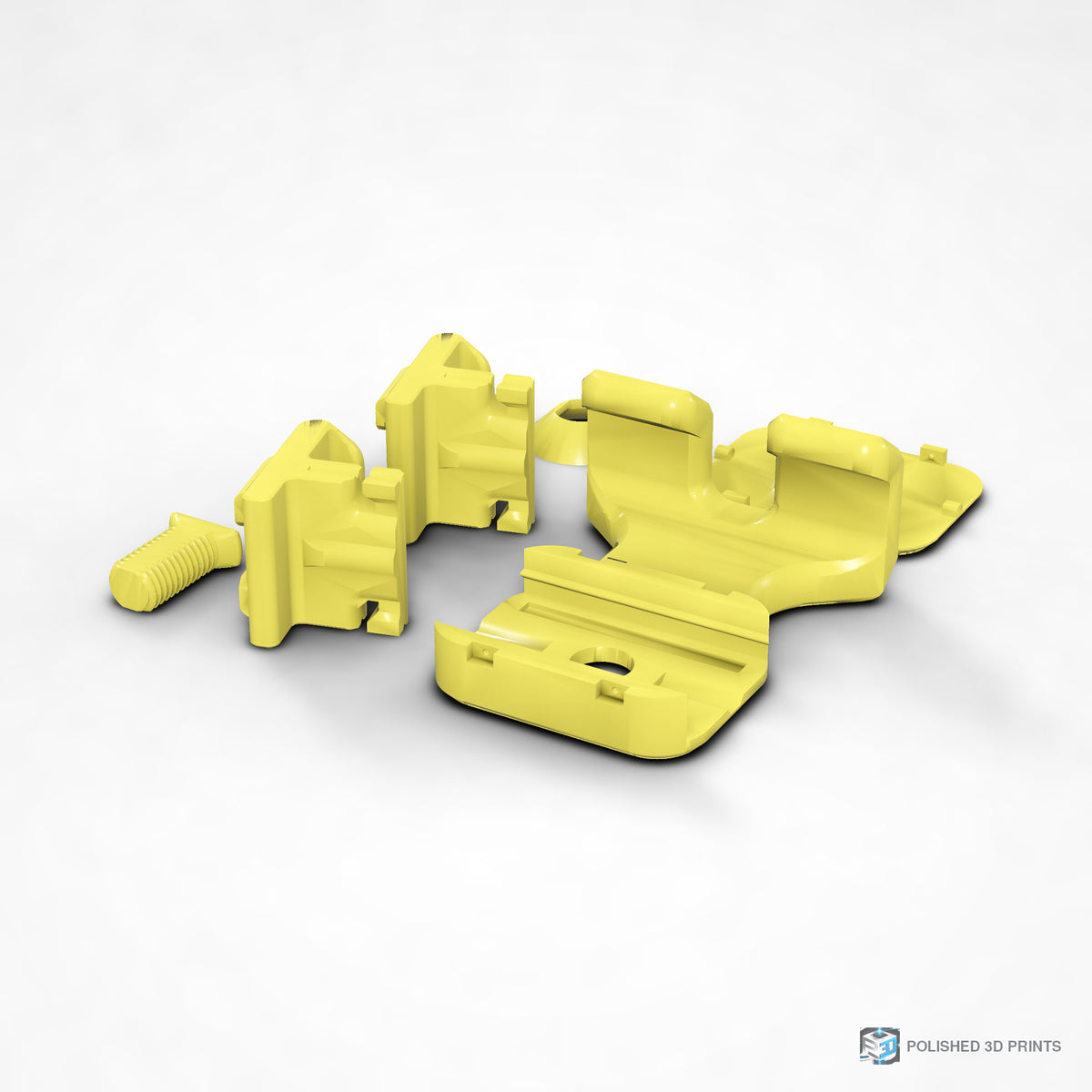 Link-A-Link Tensioned Phone Mount – shown in PETG Yellow