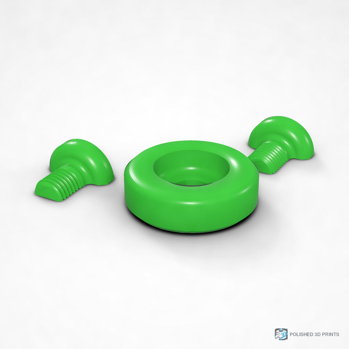 Link-A-Link 1/4"-20 Camera Mount – shown in PETG Green