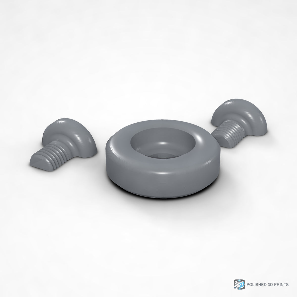 Link-A-Link 1/4"-20 Camera Mount – shown in PETG Silver