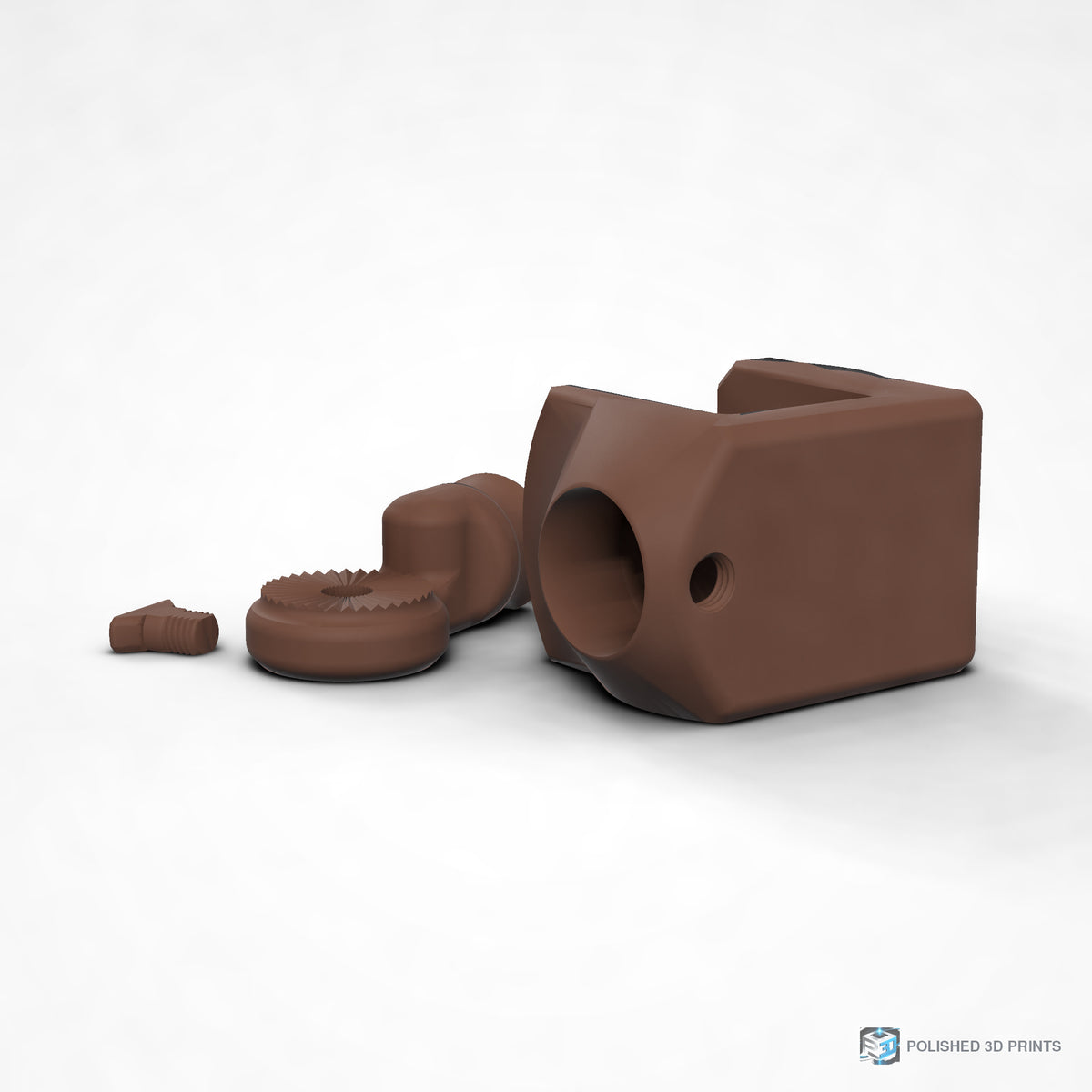 Link-A-Link Rotating C-Clamp Mount – shown in ASA Army Brown