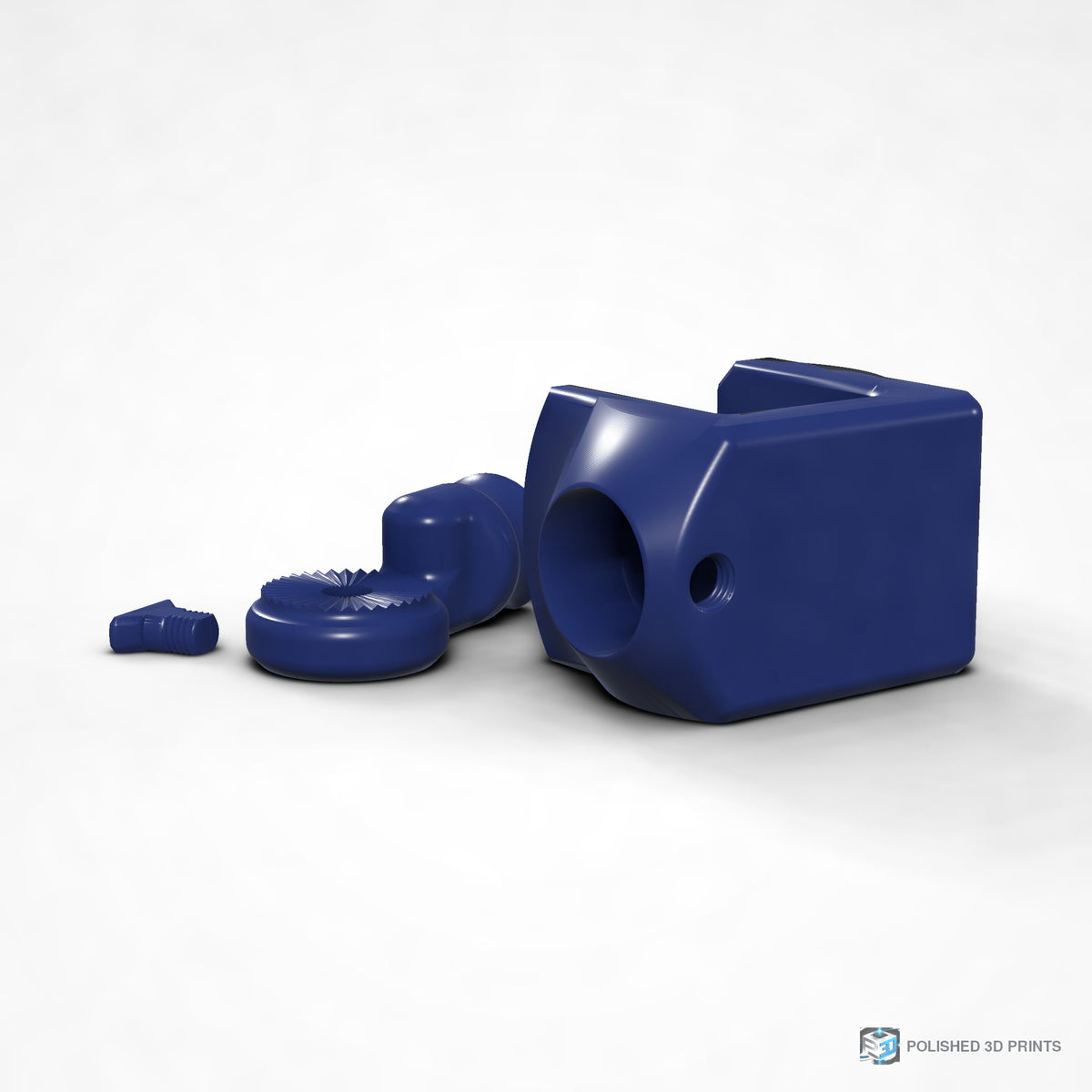 Link-A-Link Rotating C-Clamp Mount – shown in PETG Galaxy Blue