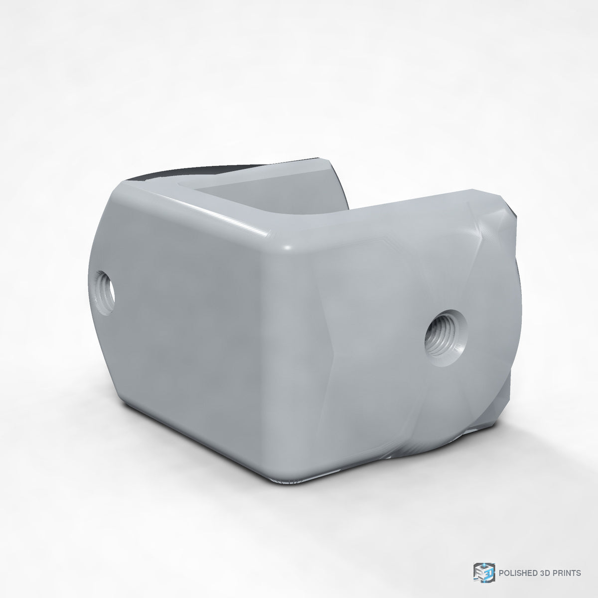 Link-A-Link Rotating C-Clamp Mount – Up to 60 mm option, shown in PETG Grey