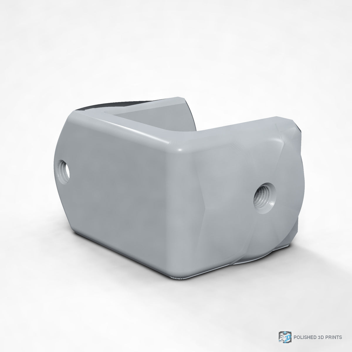 Link-A-Link Rotating C-Clamp Mount – Up to 70 mm option, shown in PETG Grey