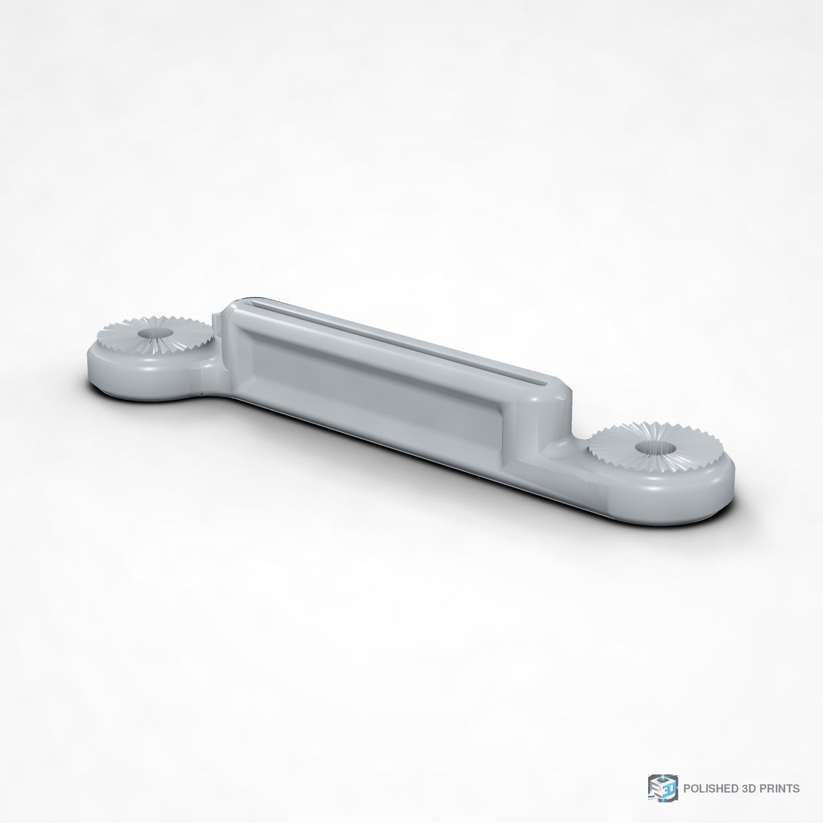 Link-A-Link Standard Link – front view in PETG Grey