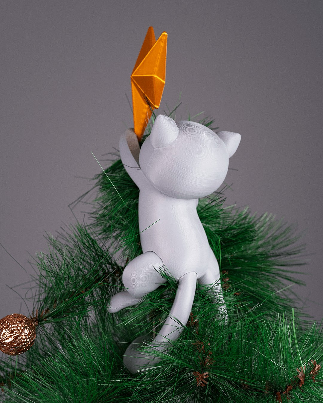 Meowy Christmas Tree Topper — photo 7