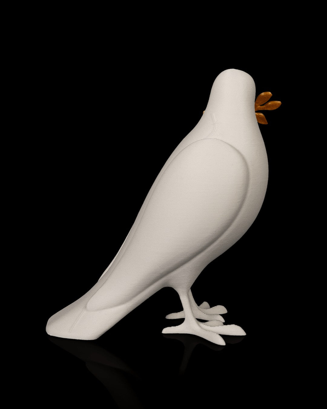 Peace Dove Statue — other side view