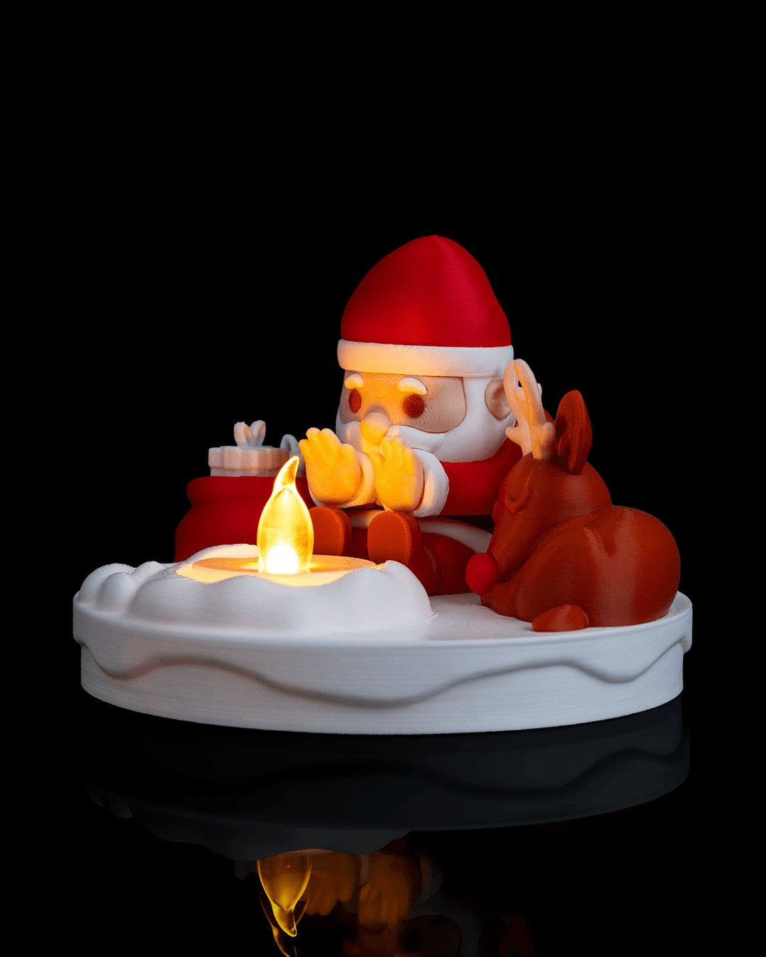 Santa's Bonfire Table Lamp — photo 4