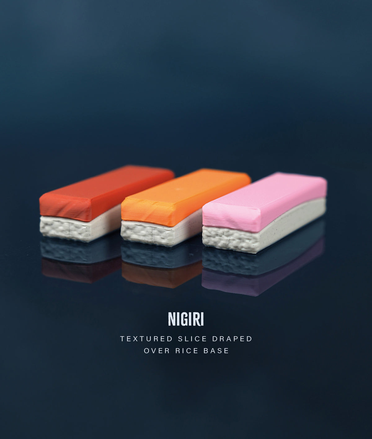 Sushi Stack Tumble Tower Game — Nigiri salmon and tuna stones