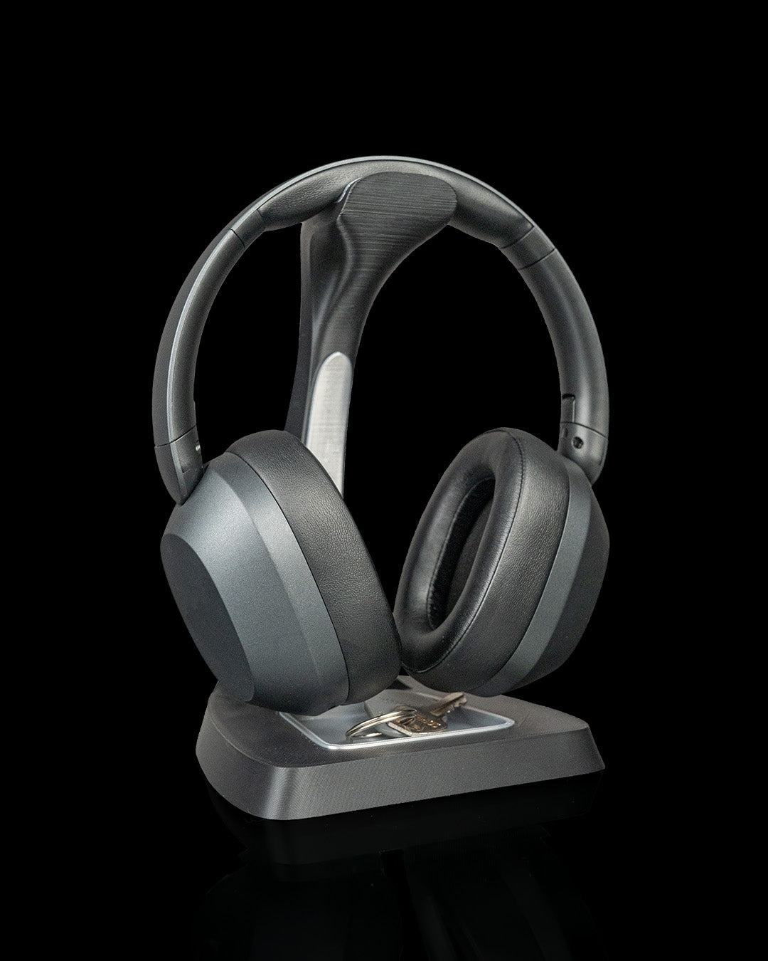 Arch Stand — a 3D-printed headphone holder — front view