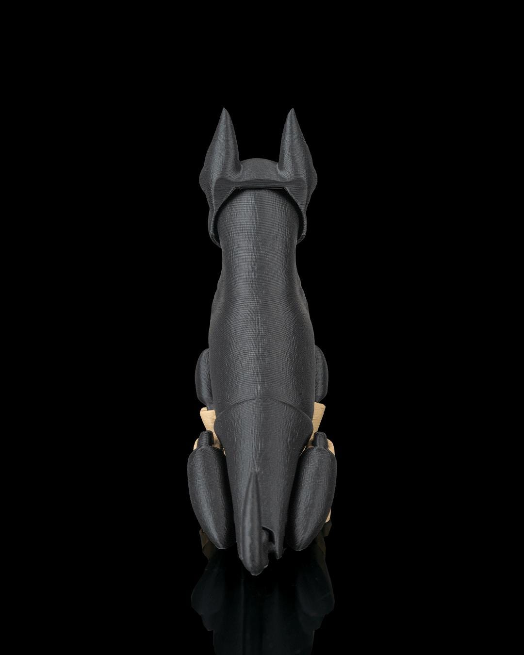 Articulated Doberman Dog Figure: Sleek, Loyal Desk Companion, Dog Lover Gift