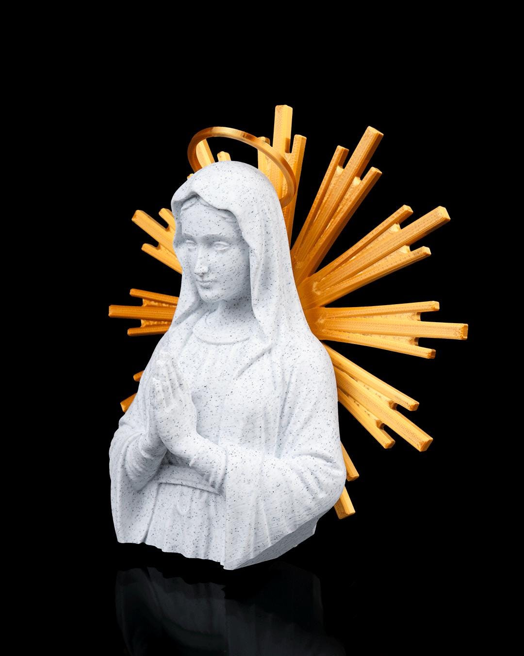 Holy Mary3D Printed Decor